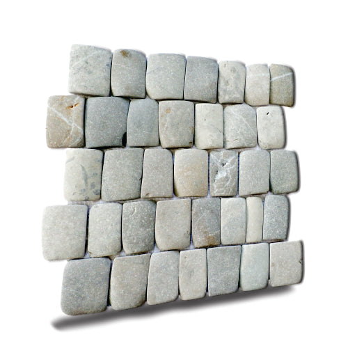 Natural Grey Stone Mosaic Tile for Wall, Canine Grey Floor Tile