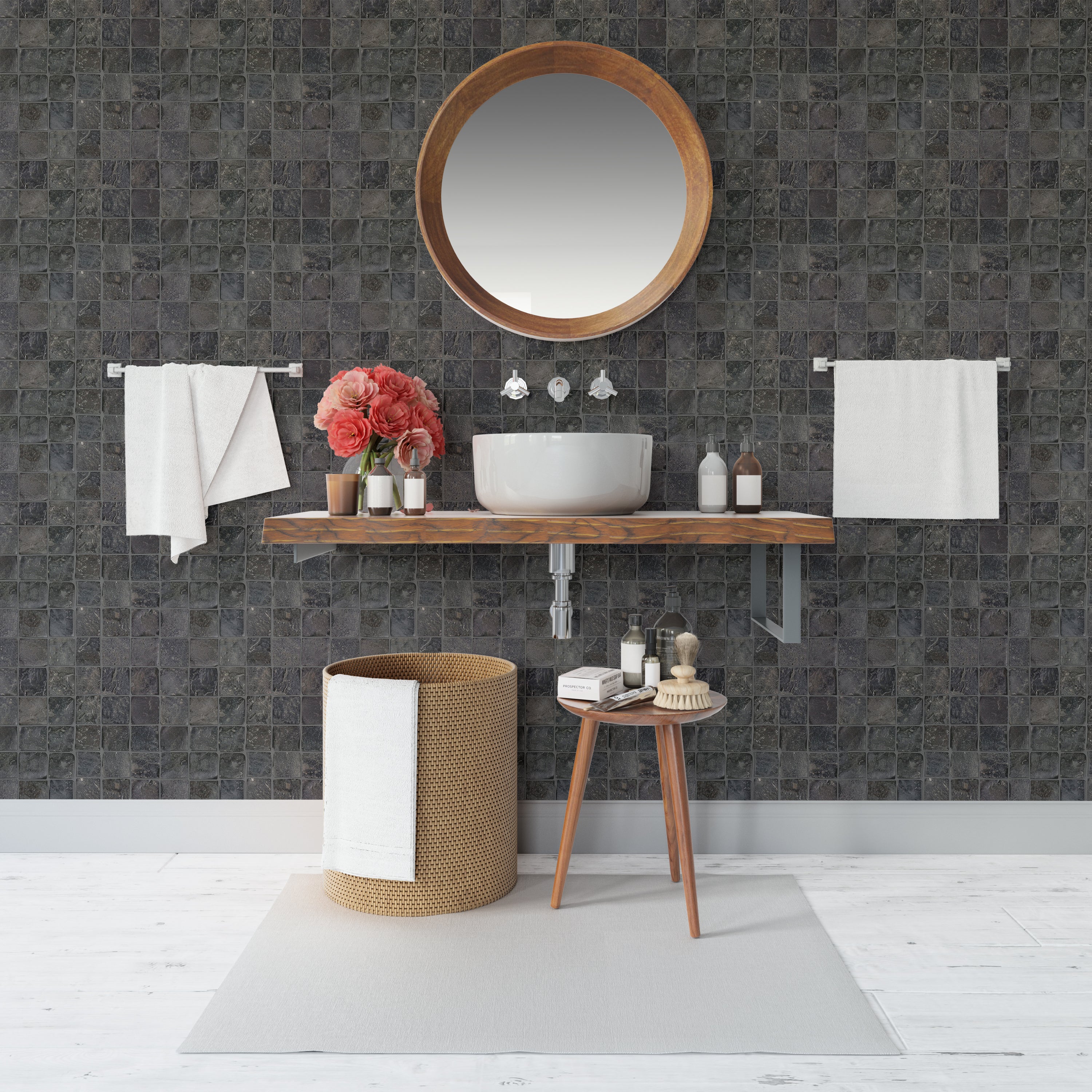 Alor Natural Stone Mosaic Tile, Molar 5 Alor Mosaic Tile