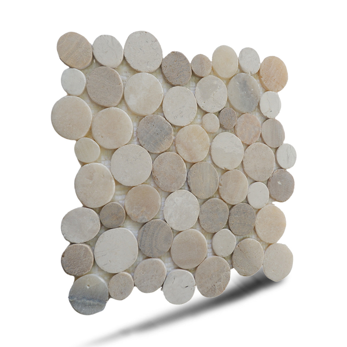 Round Mosaic Tiles, Sunset Round Mosaic Wall & Floor Tile