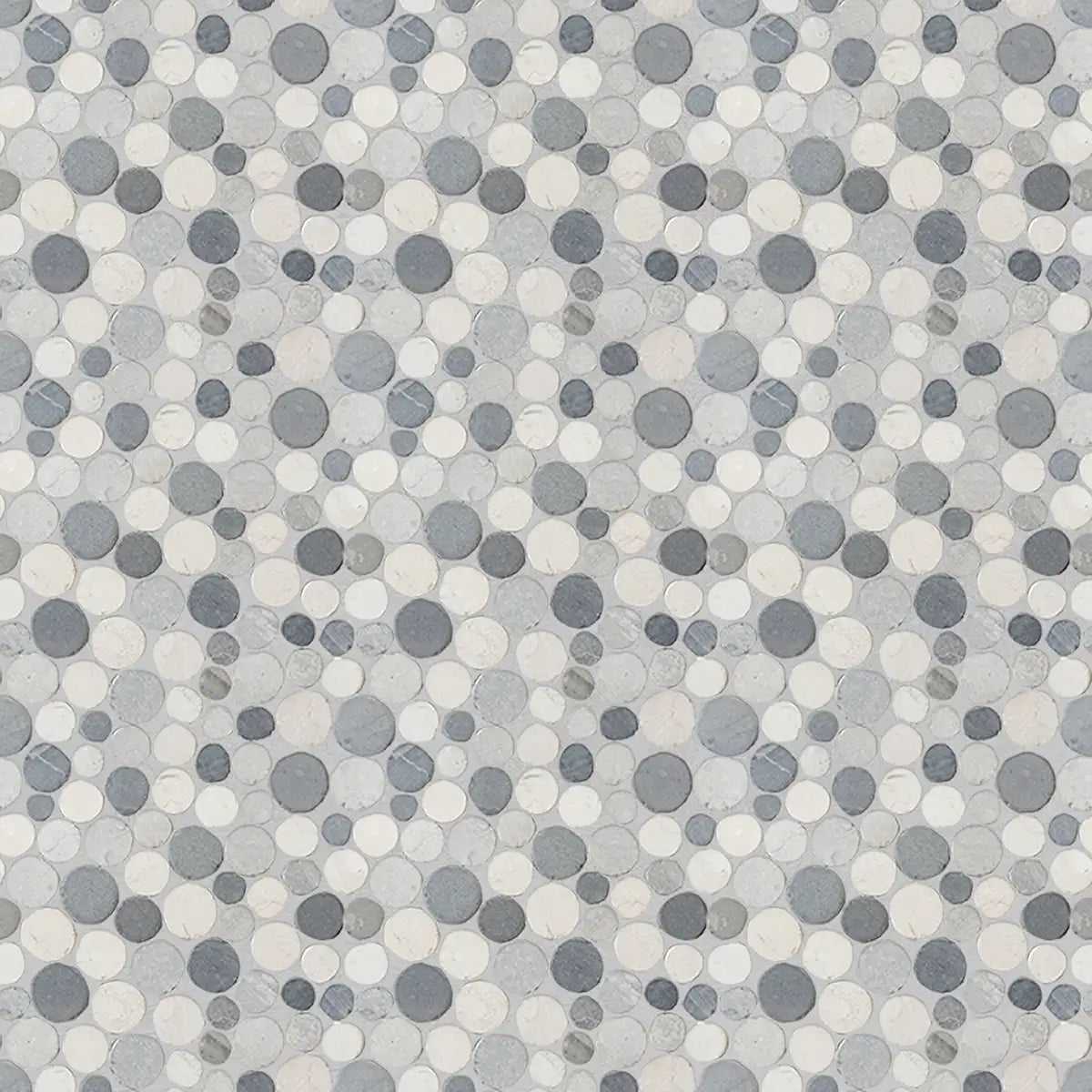 Round Marble Mosaic Tiles, Bali Mix Round Mosaic Wall & Floor Tile