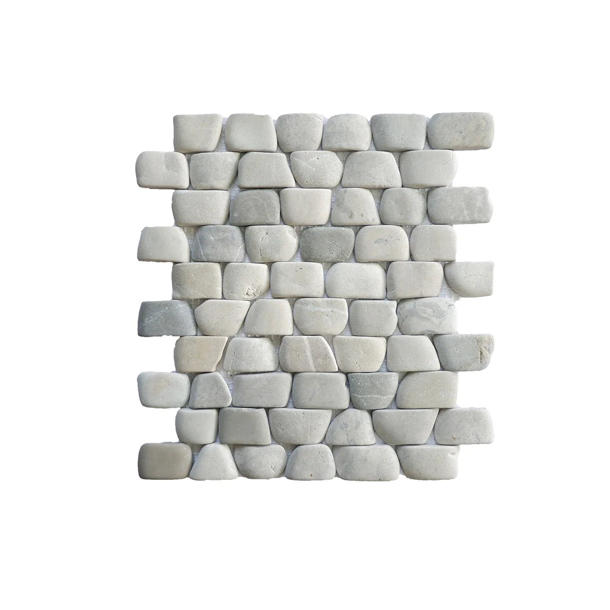 Grey Striped Stone Mosaic Tile for Wall, Grey Stone Tiles